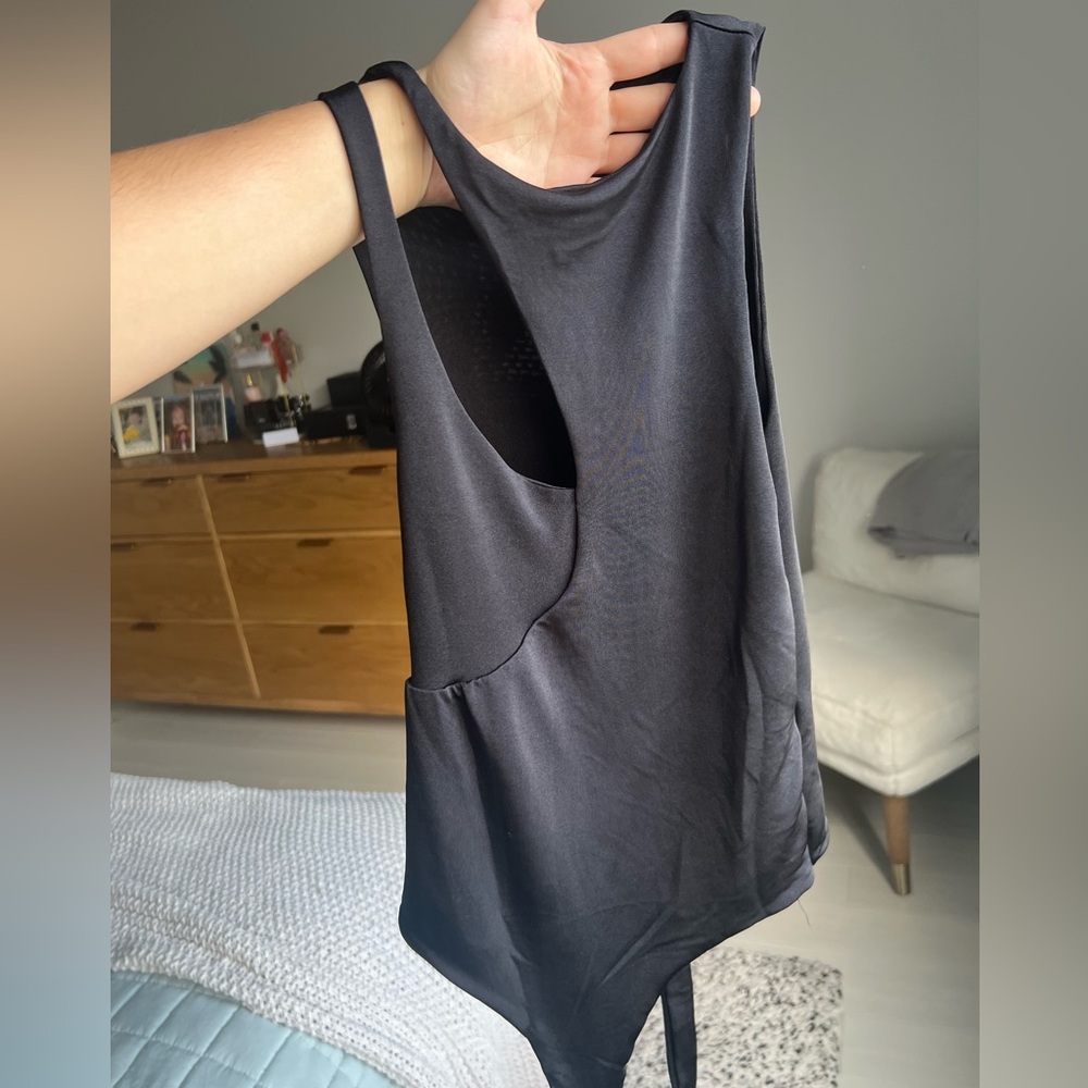 Missguided bodysuit black size small
